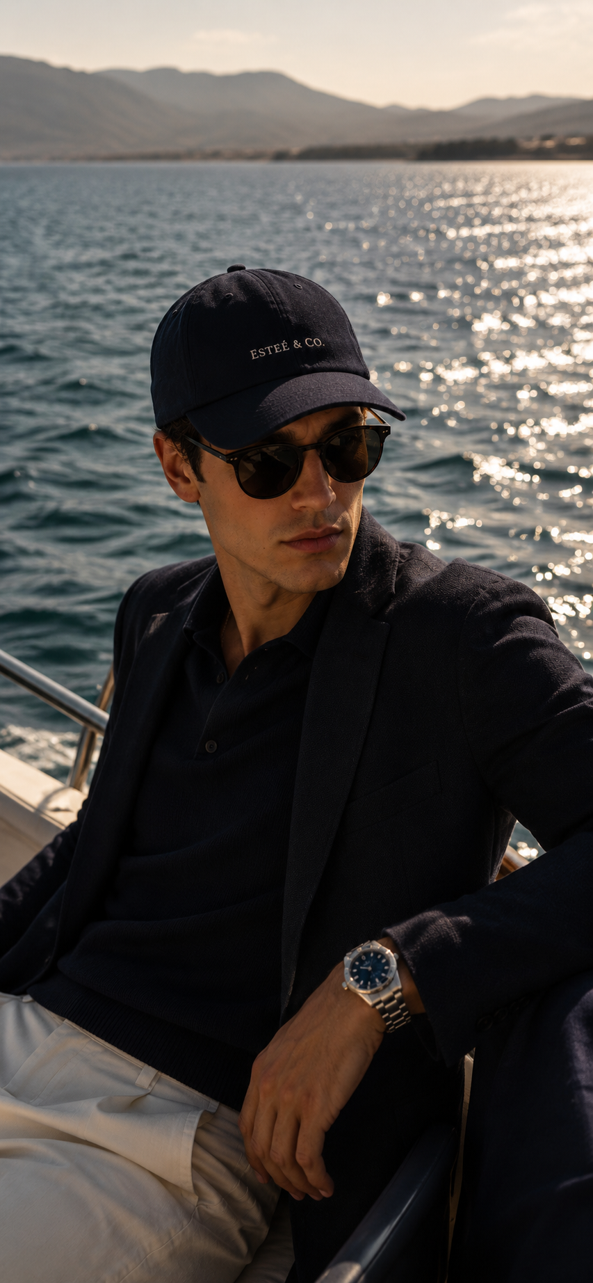 The new collector — at sea